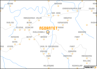map of Ngoantet