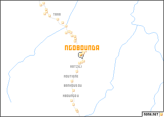 map of Ngobounda