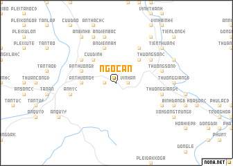 map of Ngoc An