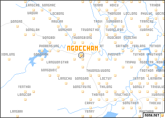 map of Ngọc Chẫm