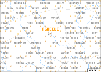 map of Ngọc Cục