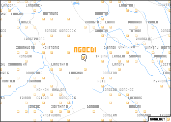 map of Ngọc Dĩ