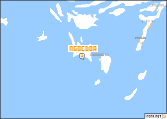 map of Ngoc Doa