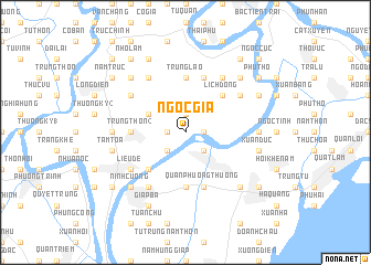 map of Ngộc Giả