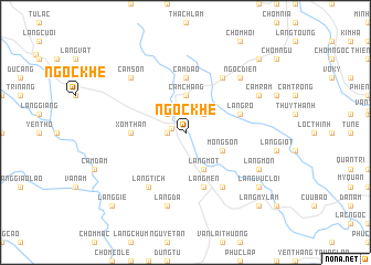 map of Ngọc Khê