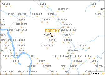 map of Ngọc Kỹ