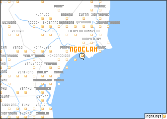 map of Ngọc Lâm