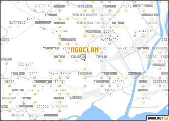 map of Ngọc Lâm