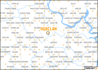 map of Ngọc Lâm