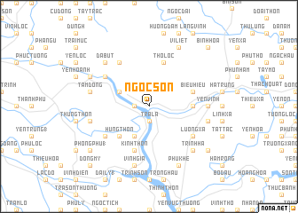map of Ngọc Son