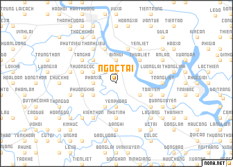 map of Ngọc Tái