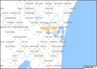 map of Ngọc Trà