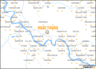 map of Ngoc Trung