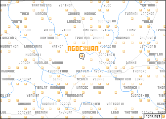 map of Ngoc Xuân