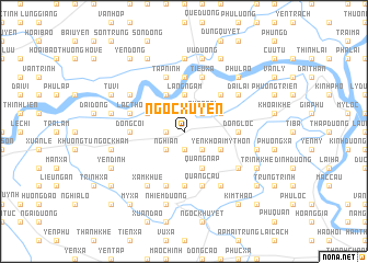 map of Ngọc Xuyên