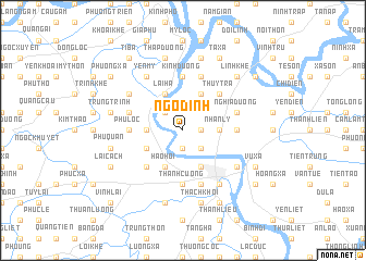 map of Ngo Dinh