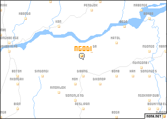 map of Ngodi