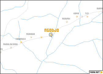 map of Ngodjo