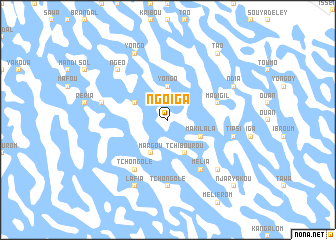 map of Ngoïga