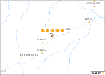 map of Ngoi-Kahoha