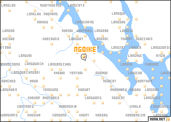 map of Ngòi Kè