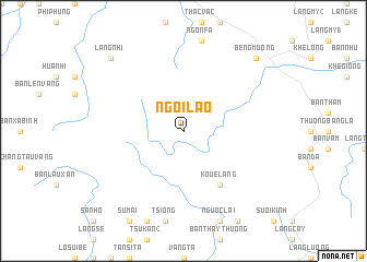 map of Ngòi Lao