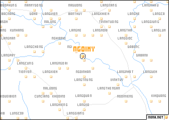 map of Ngòi My
