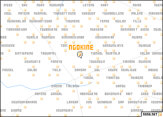 map of Ngokine