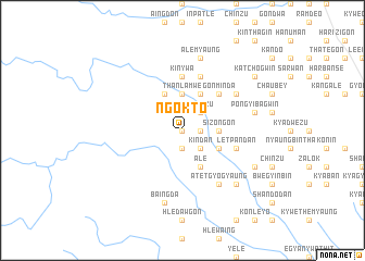 map of Ngokto