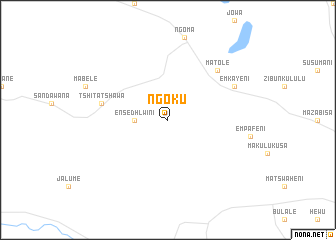 map of Ngoku