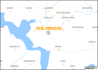 map of Ngolabougou