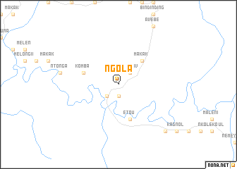 map of Ngola