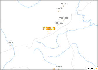 map of Ngola