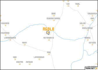 map of Ngolé