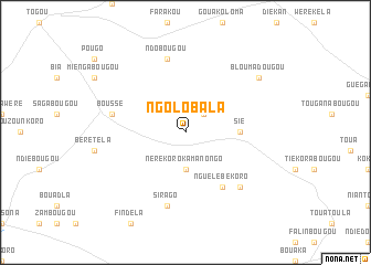 map of Ngolobala