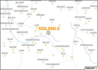 map of Ngolobala