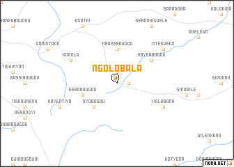 map of Ngolobala