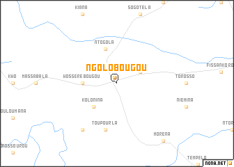 map of Ngolobougou