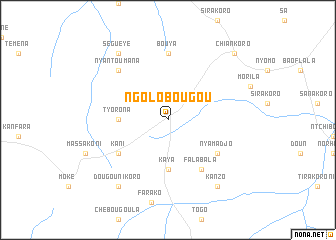 map of Ngolobougou