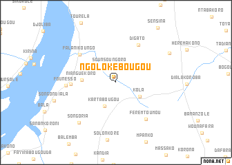 map of Ngolokébougou