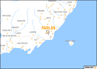 map of Ngolos
