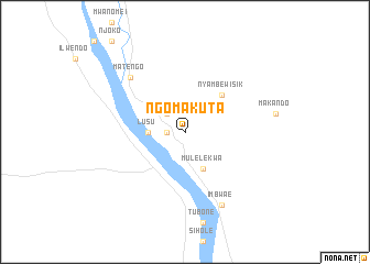 map of Ngoma Kuta