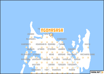 map of Ngomasasa
