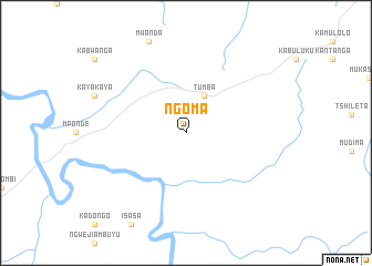 map of Ngoma