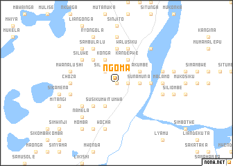 map of Ngoma