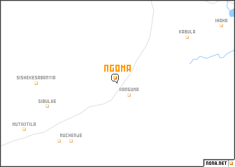 map of Ngoma