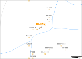 map of Ngoma