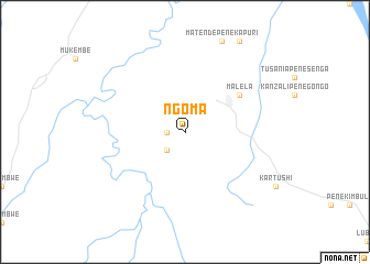 map of Ngoma