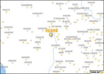 map of Ngoma