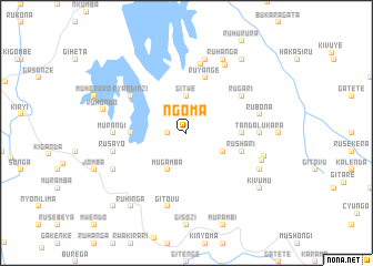 map of Ngoma